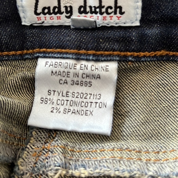 Y2K LADY DUTCH LOW RISE FLARE JEANS - Picture 9 of 10
